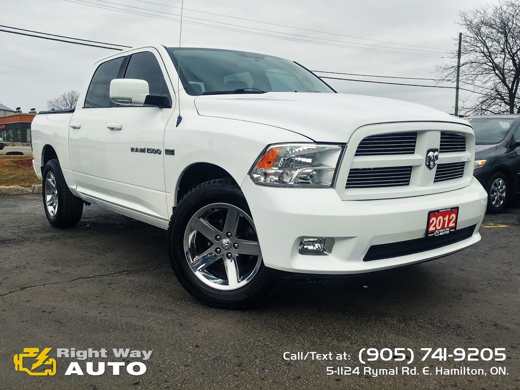 Right Way Auto Sales | 1124 Rymal Rd E Unit 5, Hamilton, ON L8W 3N7, Canada | Phone: (905) 741-9205