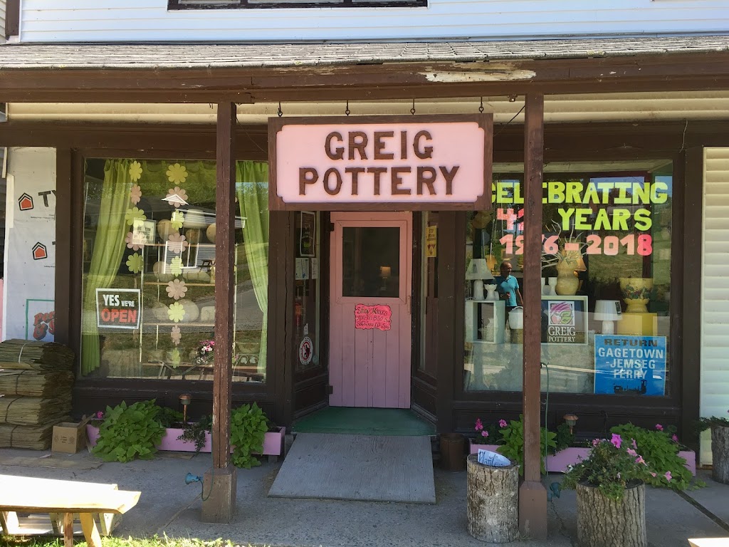 Greig Pottery Ltd | 36 Front St, Gagetown, NB E5M 1A1, Canada | Phone: (506) 488-2074