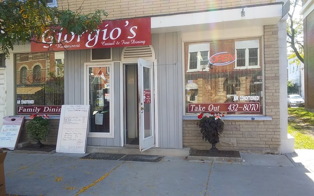 Giorgios Restaurant | 15 Cameron St E, Cannington, ON L0E 1E0, Canada | Phone: (705) 432-8070