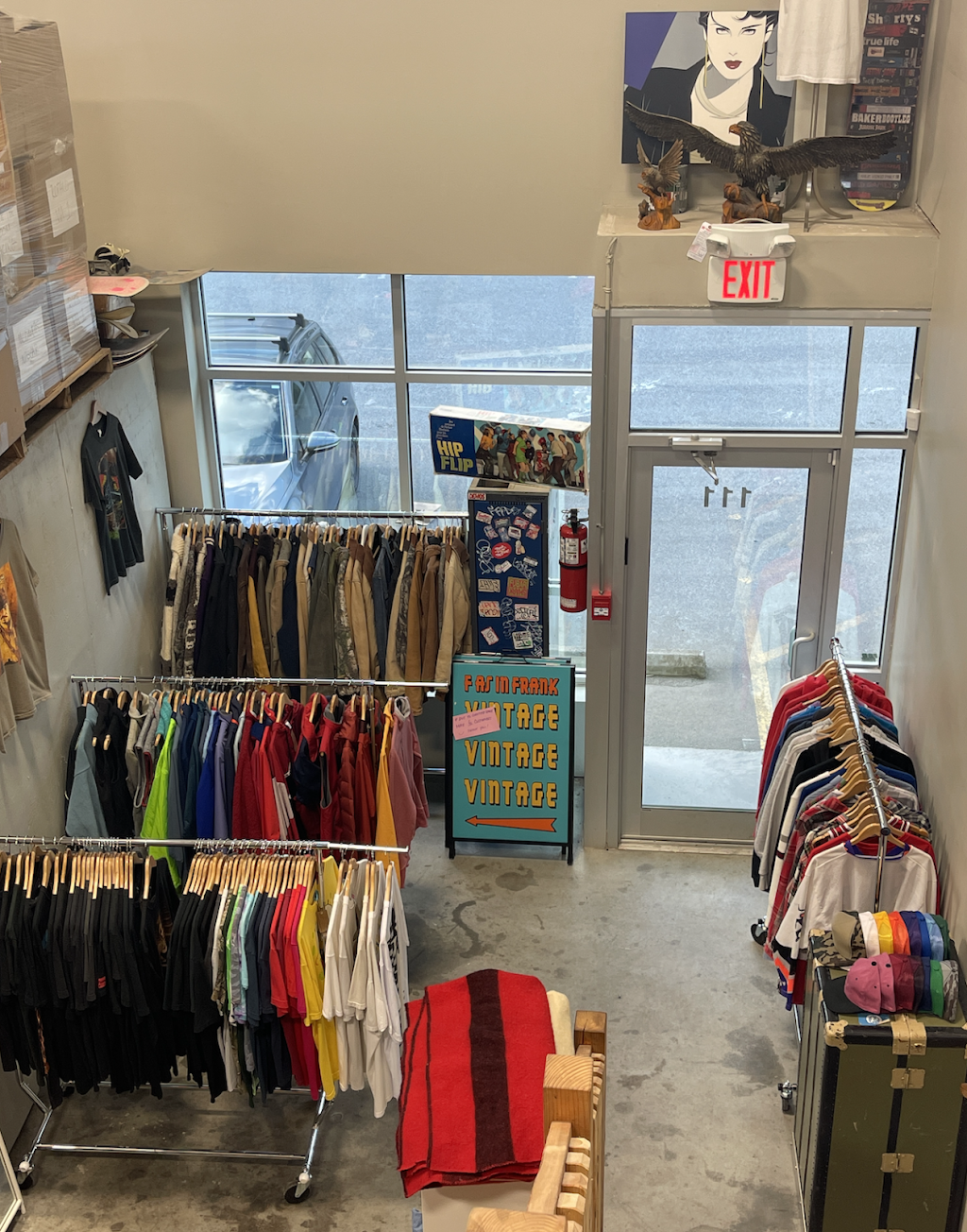F as in Frank Vintage Clothing | 39279 Queens Way #111, Squamish, BC V8B 0S5, Canada | Phone: (778) 835-6902
