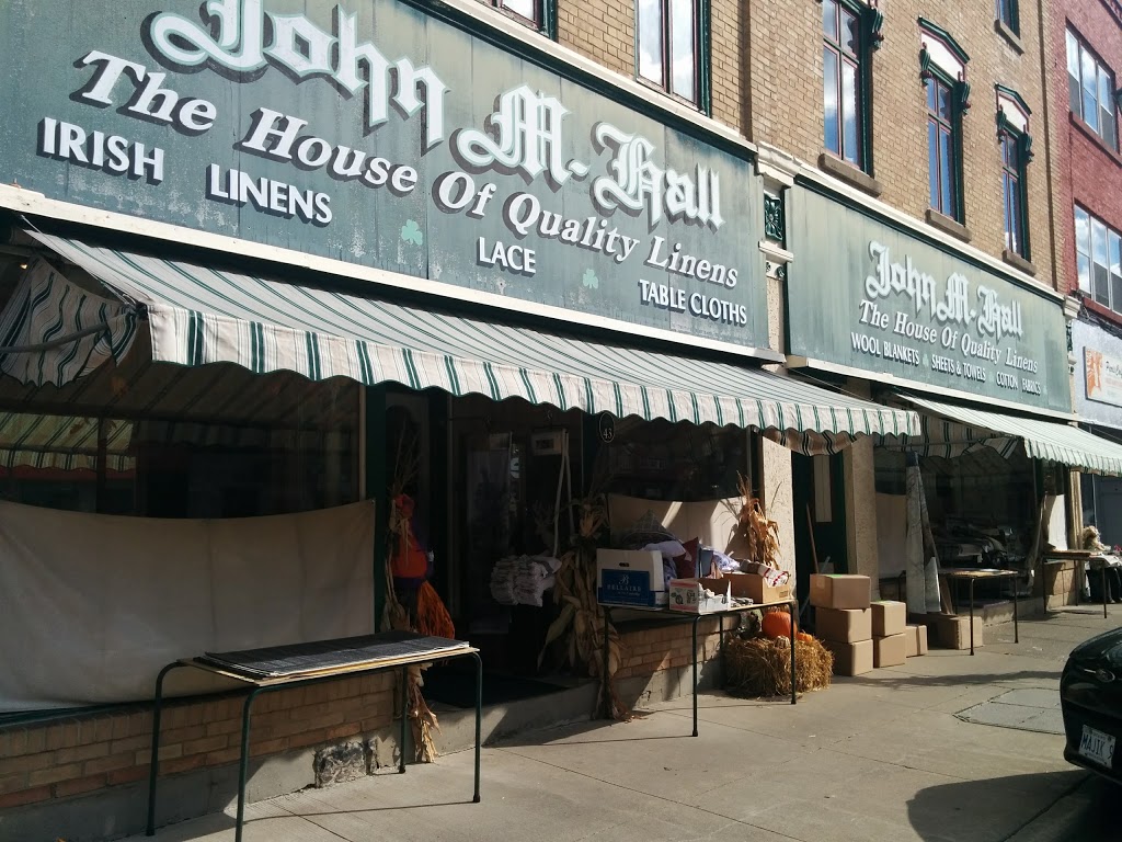 John M Hall The House Of Quality Linens | 43 Grand River St N, Paris, ON N3L 2M3, Canada | Phone: (519) 442-4242