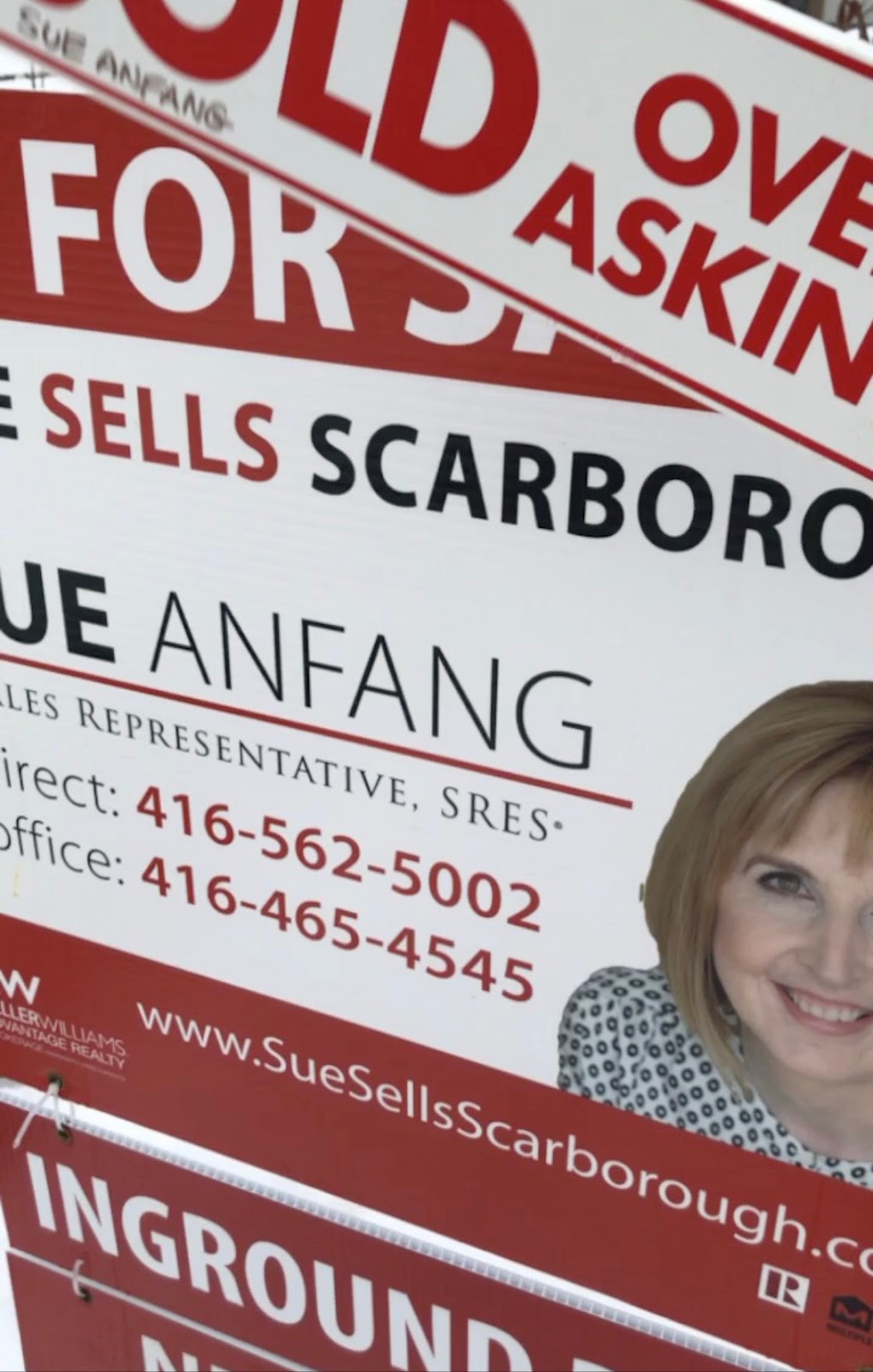 Sue Anfang Real Estate | real estate agency | 93 Holmcrest Trail, Scarborough, ON M1C 1V8, Canada | 4165625002 OR +1 416-562-5002