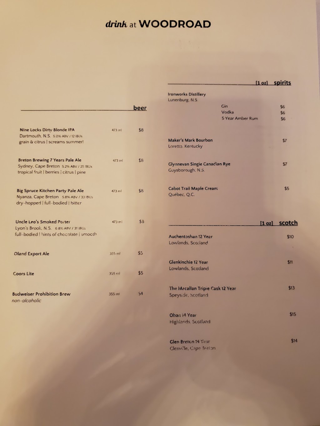 Woodroad Restaurant: A Cape Breton Dining Experience | 2815 Shore Rd, Margaree Harbour, NS B0E 1N0, Canada | Phone: (902) 235-2912