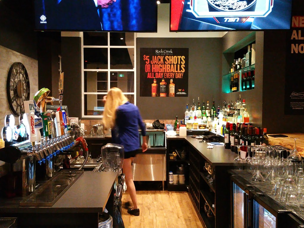 Rock Creek Tap and Grill | 3020 Preston Ave S #210, Saskatoon, SK S7T 0V2, Canada | Phone: (306) 954-4220