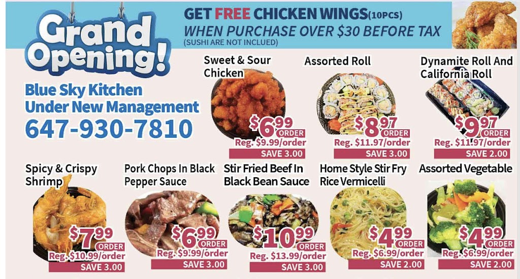 Bluesky kitchen | 1805 Pickering Pkwy, Pickering, ON L1V 7K3, Canada | Phone: (647) 930-7810