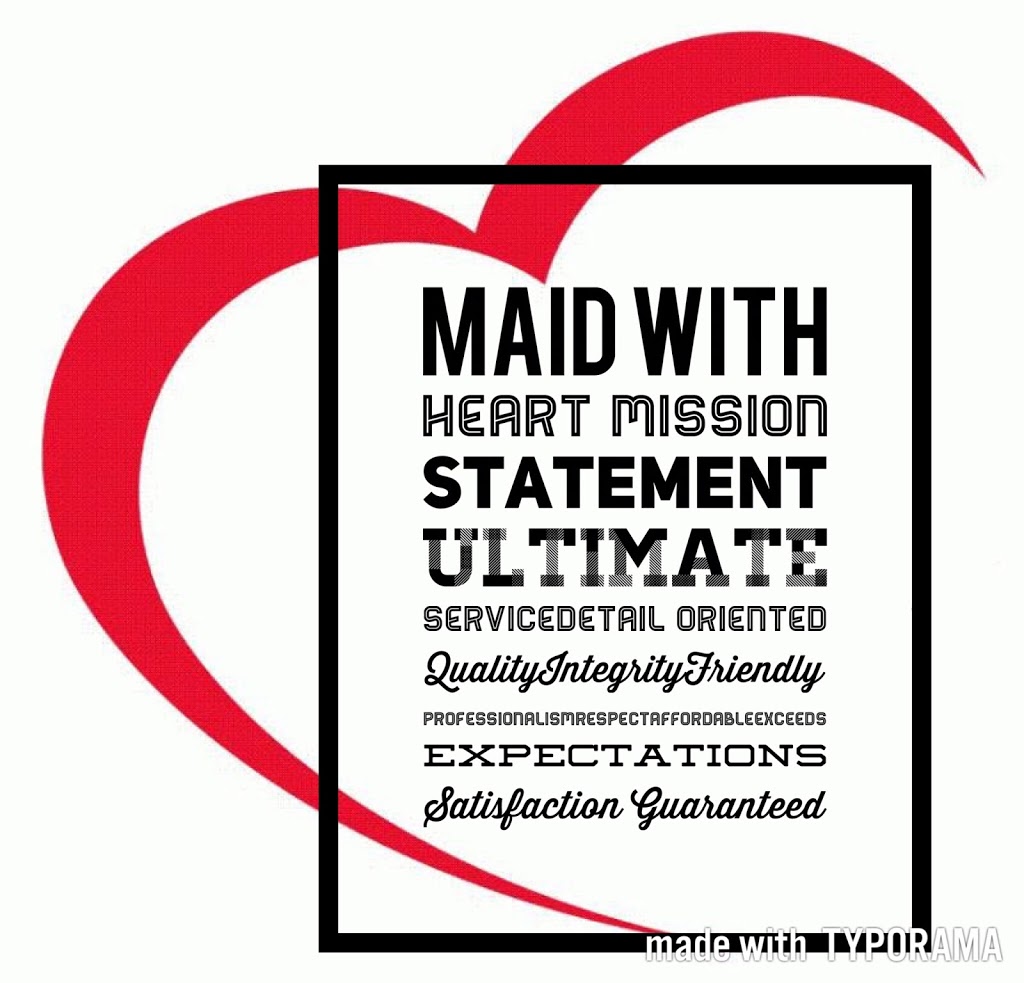 Maid With Heart House Cleaning | 66 Almont Ave, New Glasgow, NS B2H 3G6, Canada | Phone: (902) 616-4359