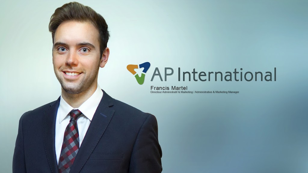AP International | 28 Chemin de la Côte-Saint-Louis O #207, Blainville, QC J7C 1B8, Canada | Phone: (866) 977-9343