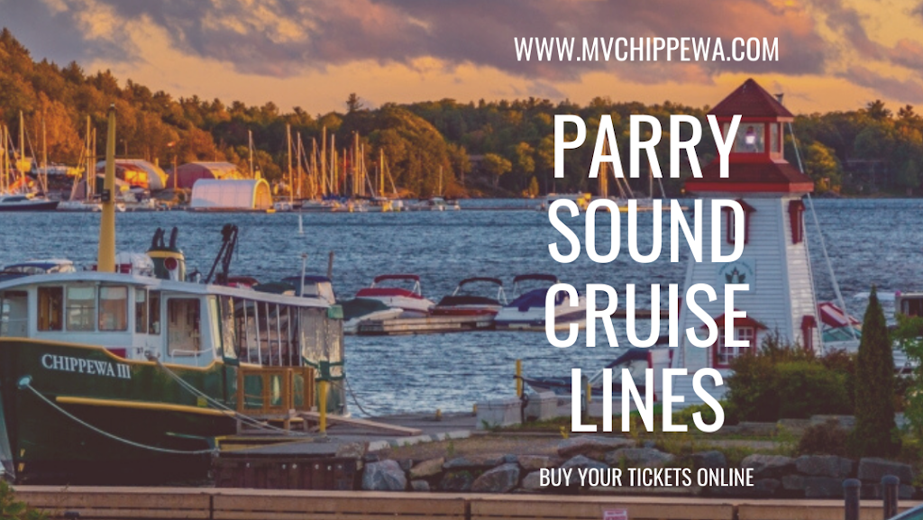 M.V. Chippewa III | Seguin River Parkette, 20 McIsaac Way, Parry Sound, ON P2A 1S3, Canada | Phone: (705) 746-6064