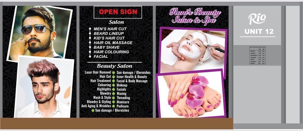 Rio Beauty Salon & Spa - Skincare | 1 Wexford Rd #12, Brampton, ON L6Z 2W1, Canada | Phone: (905) 460-7000
