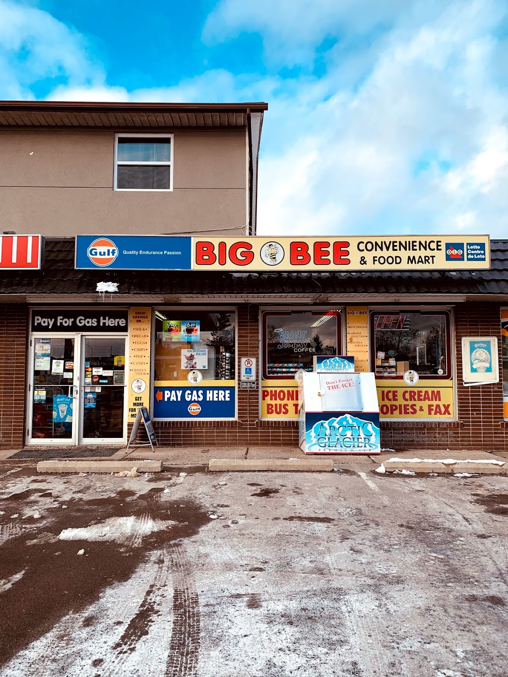 Big Bee Convenience & Foodmart and Gulf gas station 8209 Lundy's Ln