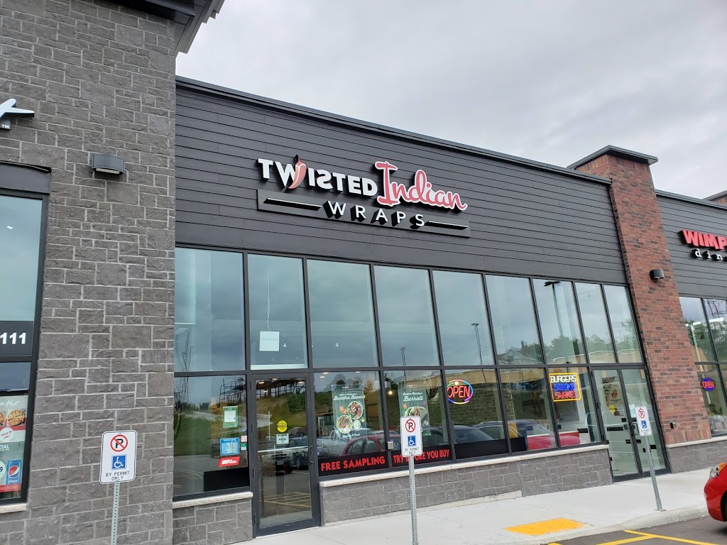 Twisted Indian Wraps - Orillia | 685 University Ave Unit 3, Orillia, ON L3V 6H2, Canada | Phone: (705) 327-2429