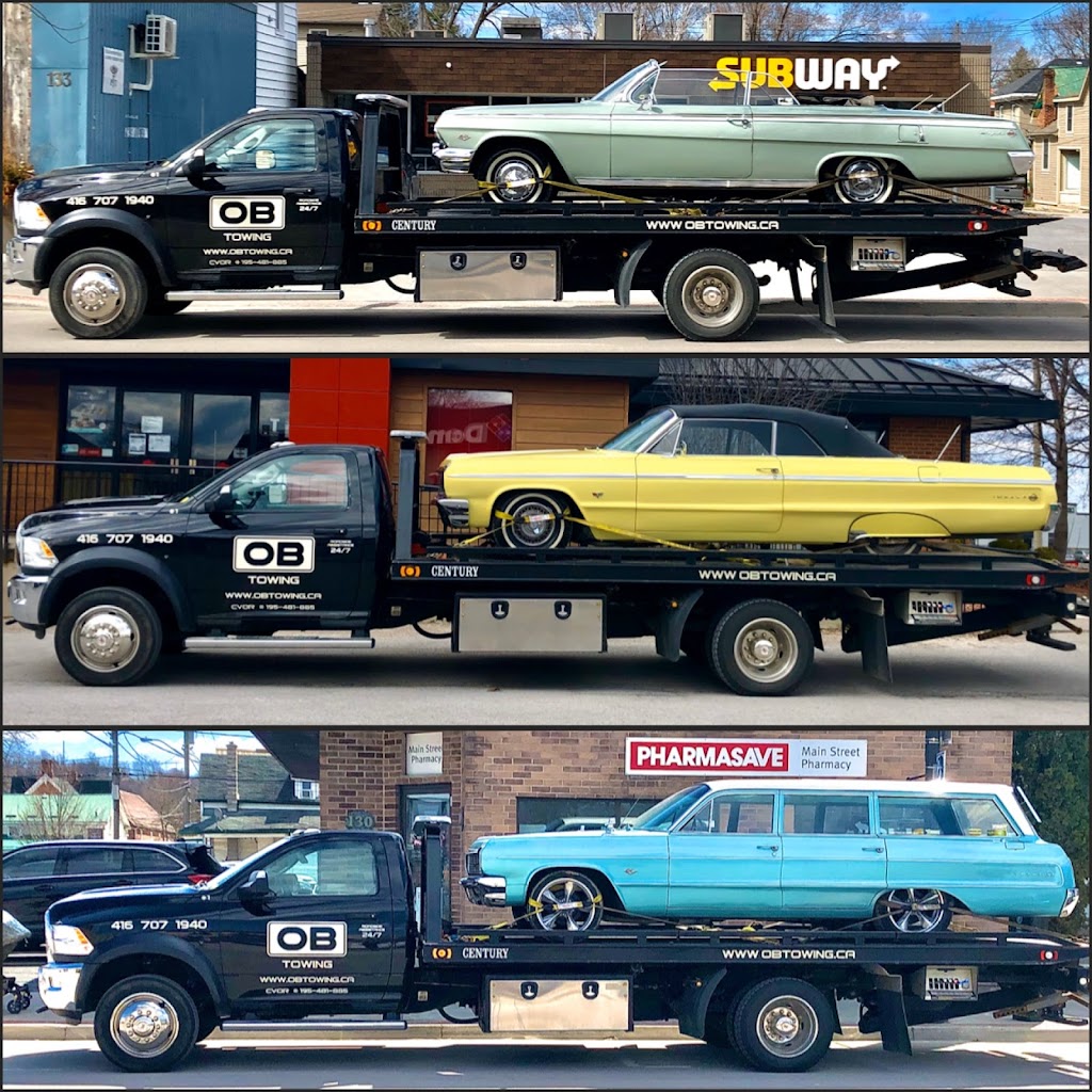 OB Towing Service - Tow Truck Richmond Hill | 11874 Woodbine Ave, Gormley, ON L0H 1G0, Canada | Phone: (647) 657-3501