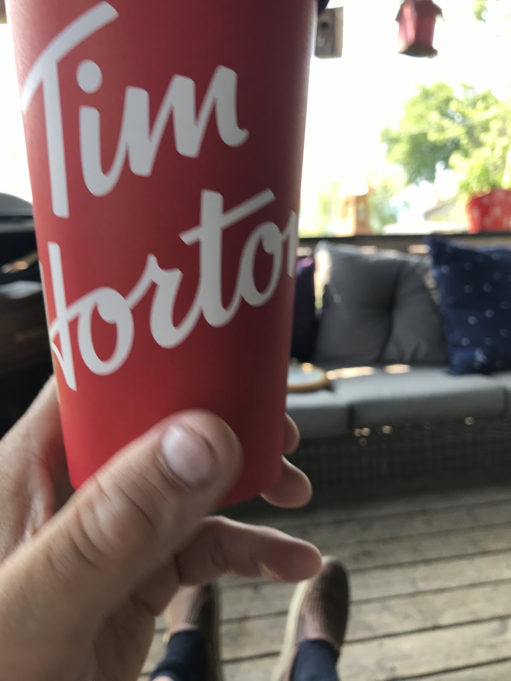 Tim Hortons | 990 Upper Wentworth St, Hamilton, ON L9A 5E9, Canada | Phone: (905) 389-4611
