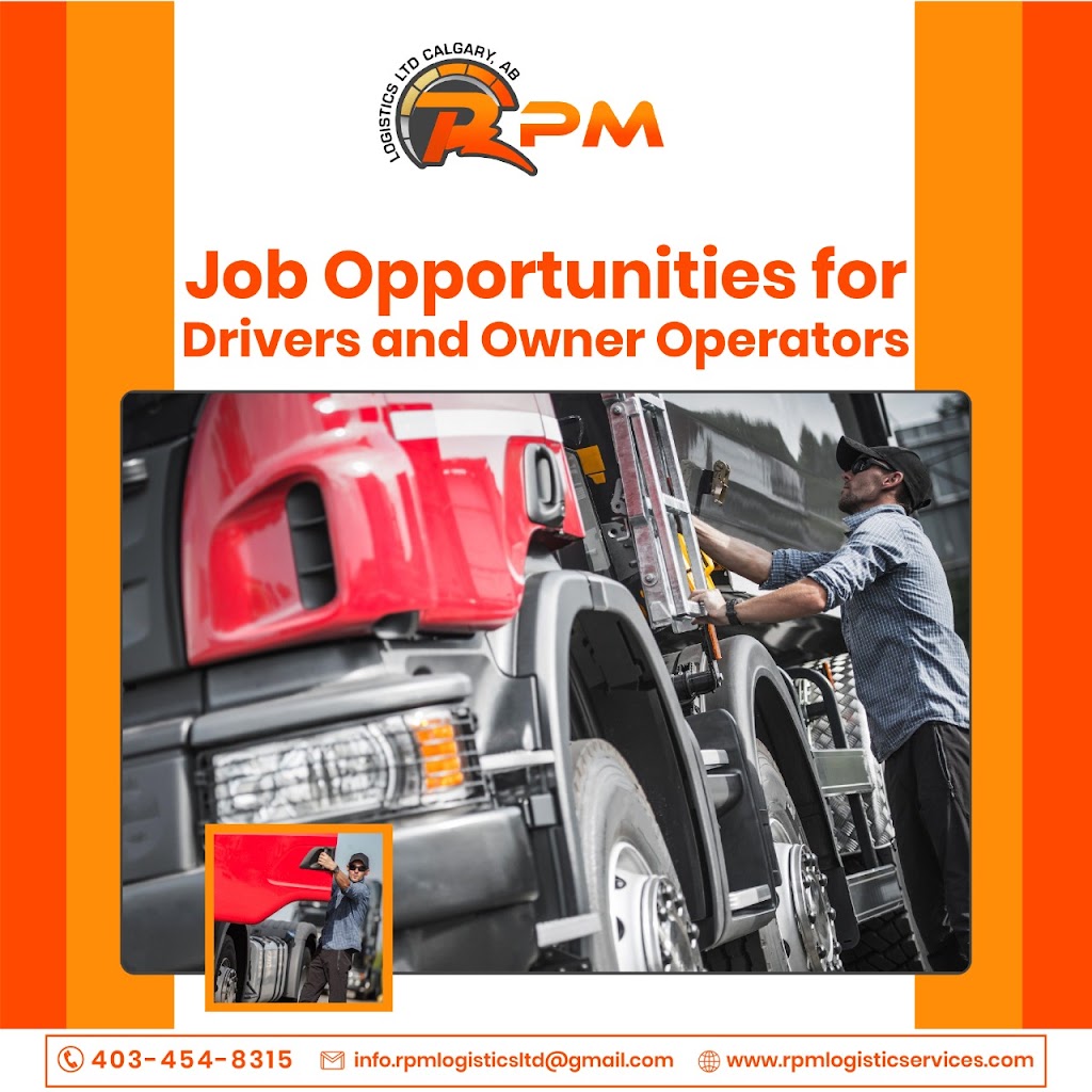 RPM Logistics | 6424 36 St NE Unit 9 220, Calgary, AB T3H 4V8, Canada | Phone: (403) 454-8315