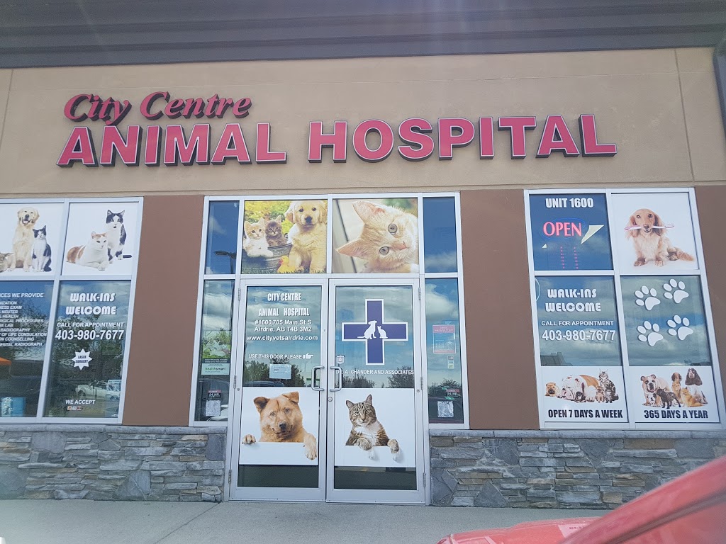 City Centre Animal Clinic, Airdrie | veterinary care | 705 Main St S #1600, Airdrie, AB T4B 3M2, Canada | 4039807677 OR +1 403-980-7677