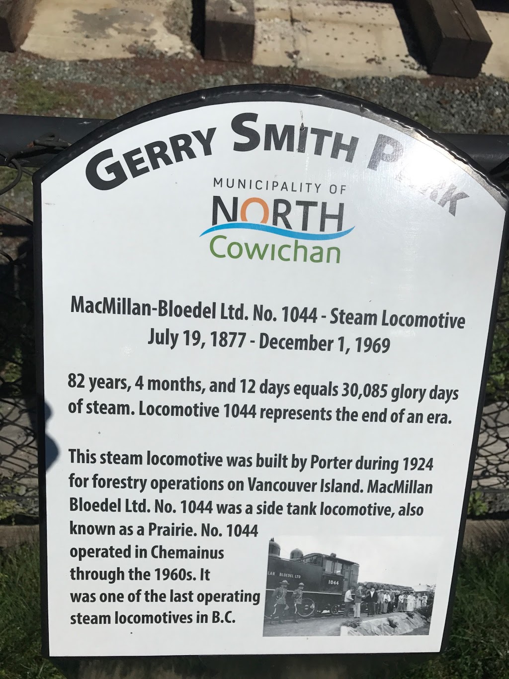 Gerry Smith Park | Chemainus, BC V0R 1K5, Canada