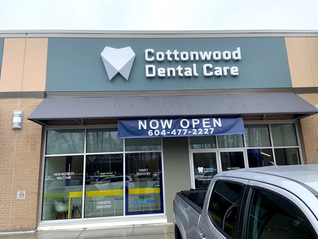Cottonwood Dental Care | 11939 240 St #240, Maple Ridge, BC V4R 1M7, Canada | Phone: (604) 477-2227