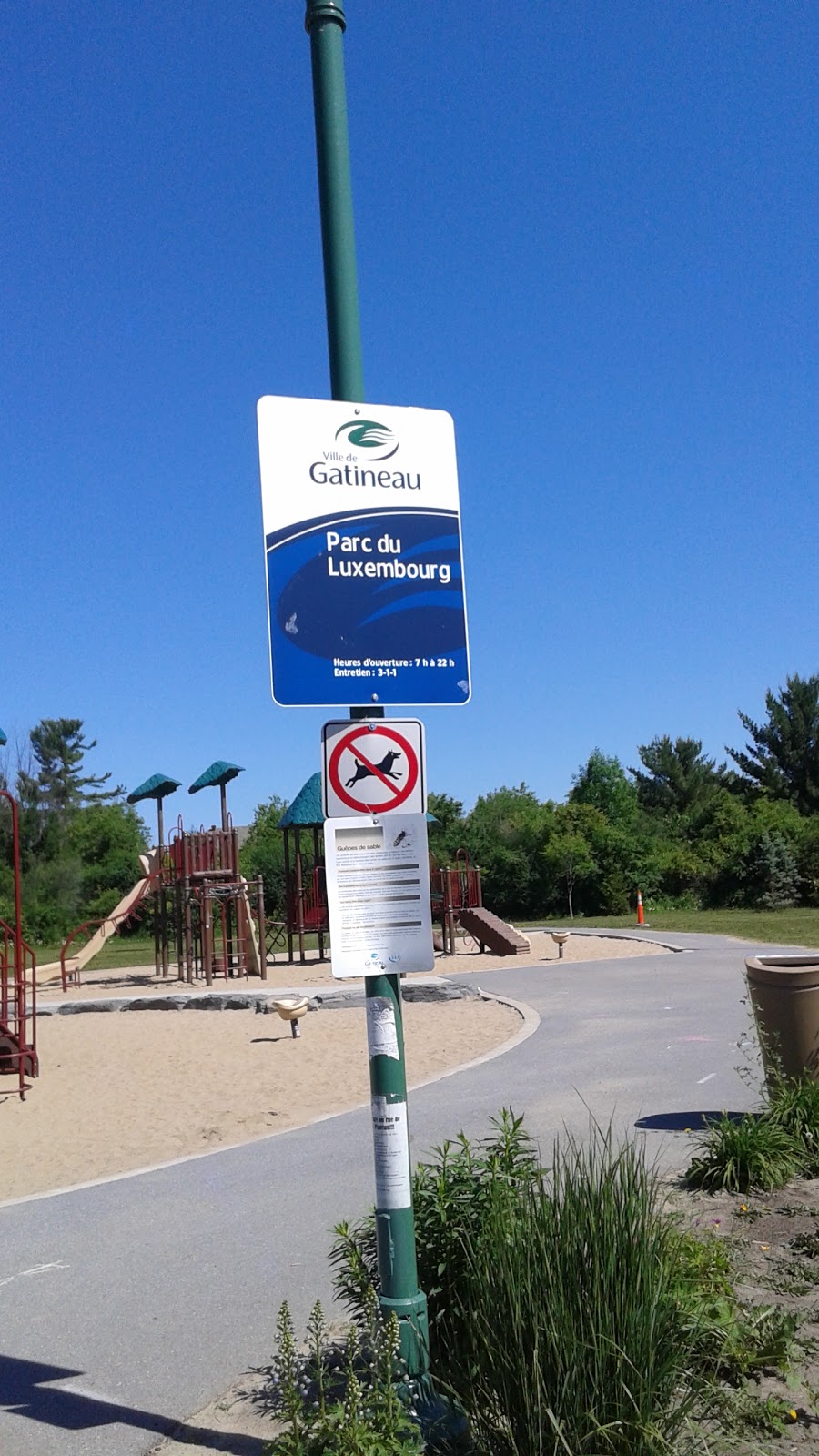 Park Luxembourg | 91 Rue du Luxembourg, Gatineau, QC J9J 0B6, Canada | Phone: (819) 595-2002