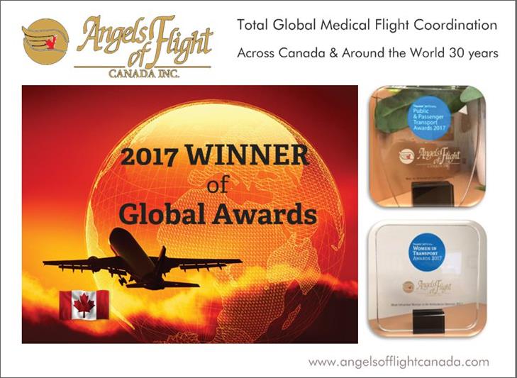 Angels Of Flight Canada Inc | 799 OBrien Dr Unit 10, Peterborough, ON K9J 6X7, Canada | Phone: (705) 743-5433