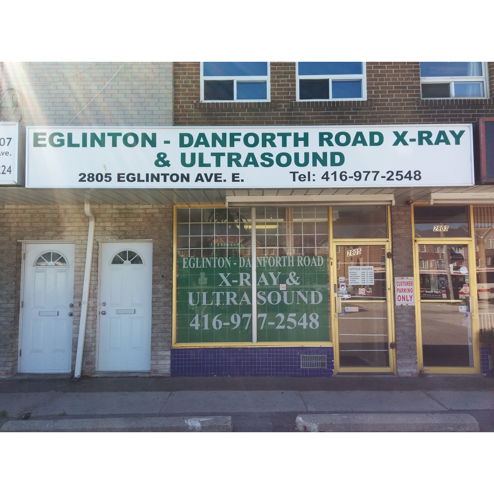Eglinton-Danforth Rd X-Ray and Ultrasound | 2805 Eglinton Ave E, Scarborough, ON M1J 2E1, Canada | Phone: (416) 977-2548