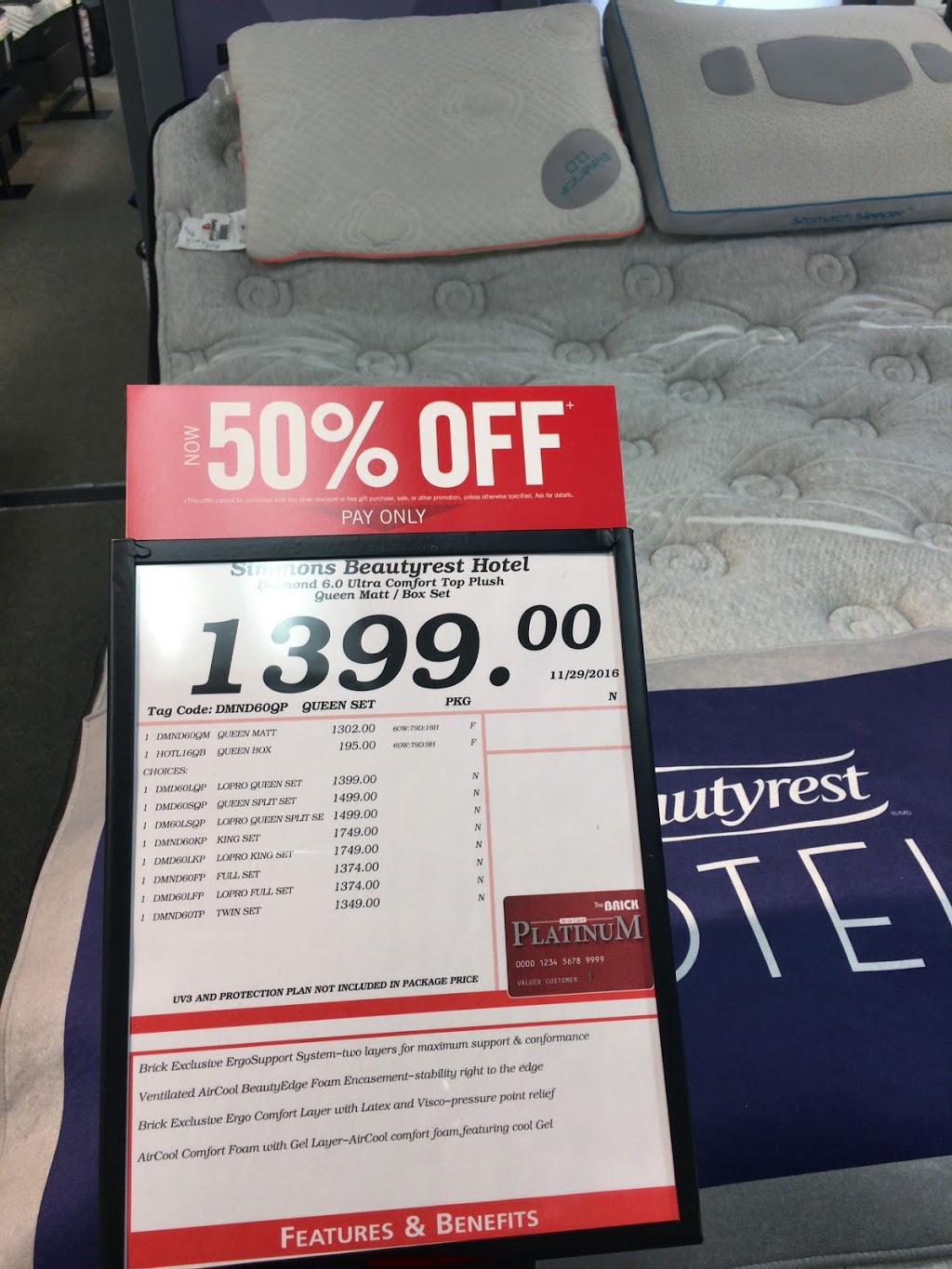 The Brick Mattress Store | 3013 Dufferin St, North York, ON M6B 3T4, Canada | Phone: (416) 782-0003