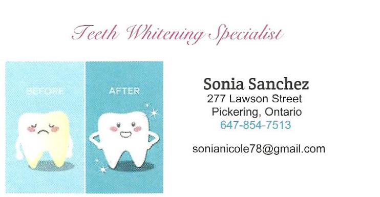Teeth Whitening | 277 Lawson St, Pickering, ON L1V 5V3, Canada | Phone: (647) 854-7513