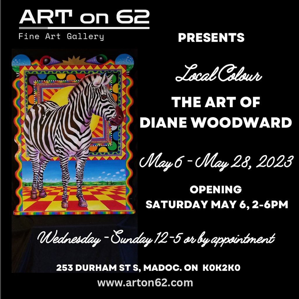 ART on 62, Fine Art Gallery | 253 Durham St S North Building, Madoc, ON K0K 2K0, Canada | Phone: (343) 472-0172