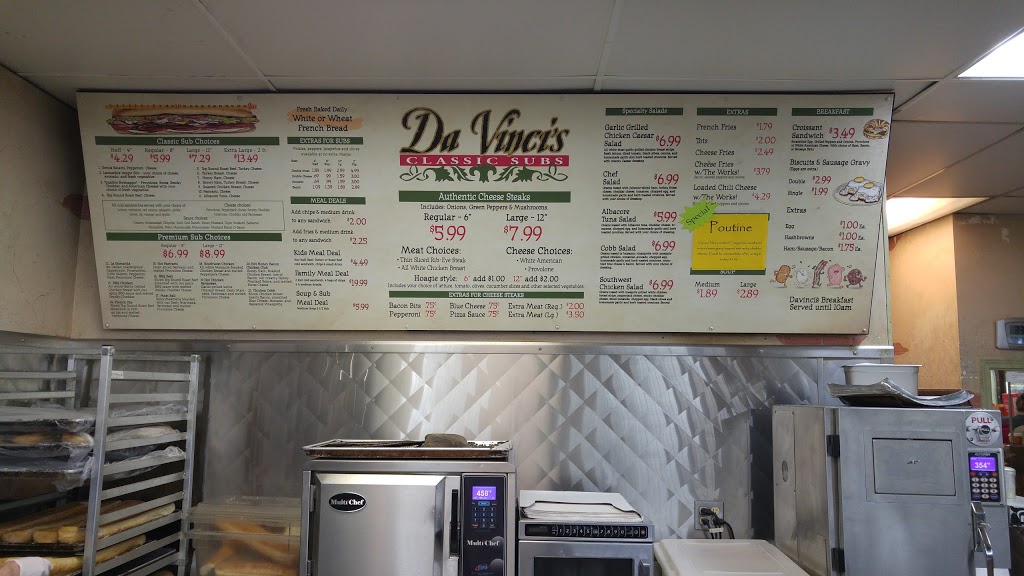Da Vincis Classic Subs | 1480 Electric Ave, Bellingham, WA 98229, USA | Phone: (360) 671-7200