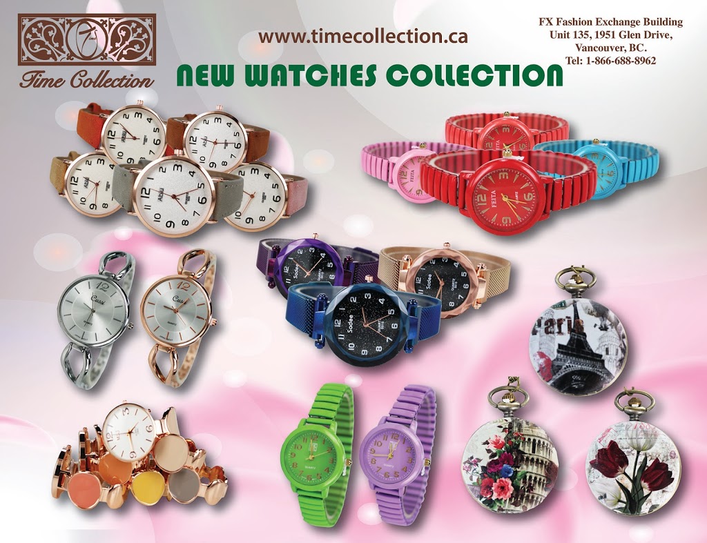 Time Collection | 1951 Glen Dr, Vancouver, BC V6A 4J6, Canada | Phone: (604) 688-8962