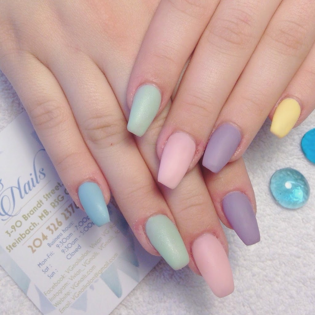 VG NAILS | 90 Brandt St #3, Steinbach, MB R5G 0T3, Canada | Phone: (204) 326-2376