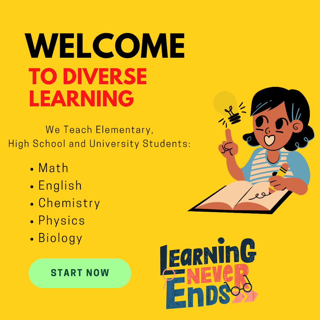 Diverse Learning | Hwy 7, Markham, ON L3P 3A7, Canada | Phone: (647) 677-3434