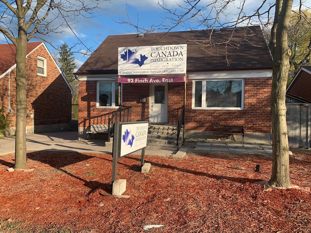 Touchdown Canada Immigration | 93 Finch Ave E, North York, ON M2N 4R4, Canada | Phone: (416) 450-1700