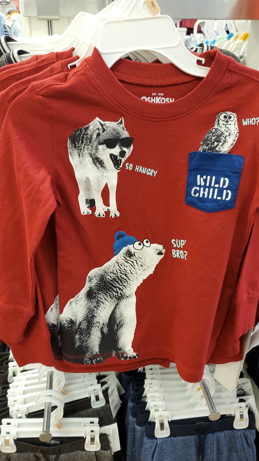 OshKosh Bgosh | Trinity Common, 40 Great Lakes Dr, Brampton, ON L6R 2K7, Canada | Phone: (905) 790-2642