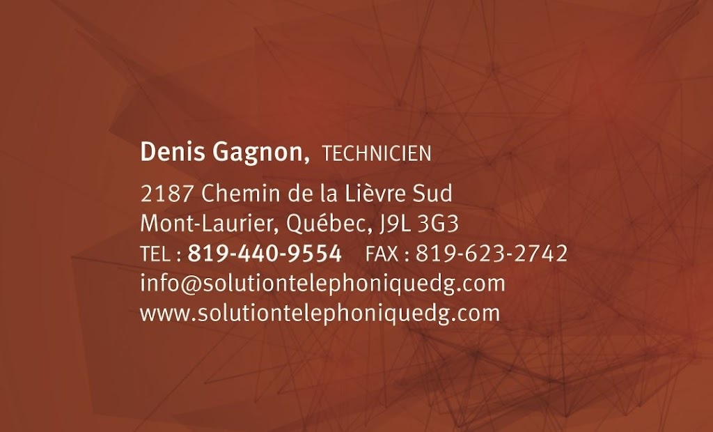 Solution Téléphonique Denis Gagnon | 2187 Chem. de la Lièvre S, Mont-Laurier, QC J9L 3G3, Canada | Phone: (819) 440-9554