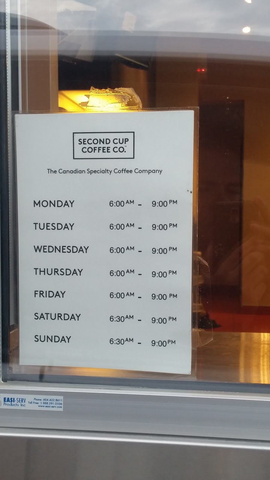 Second Cup Coffee Co. featuring Pinkberry Frozen Yogurt | 8 Millennium Dr, Quispamsis, NB E2E 4B1, Canada | Phone: (506) 849-9678
