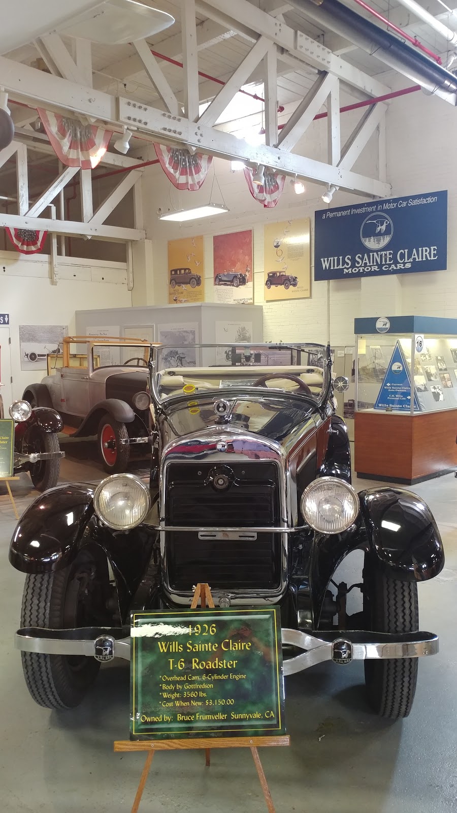 Wills Sainte Claire Museum | 2408 Wills St, Marysville, MI 48040, USA | Phone: (810) 388-5050