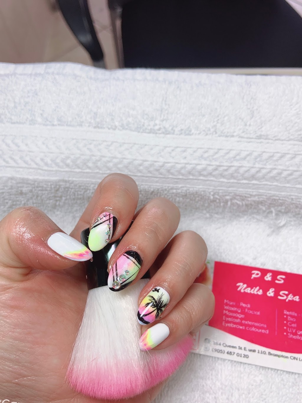 P&S Nails & Spa | 284 Queen St E #110, Brampton, ON L6V 1C2, Canada | Phone: (905) 487-0120