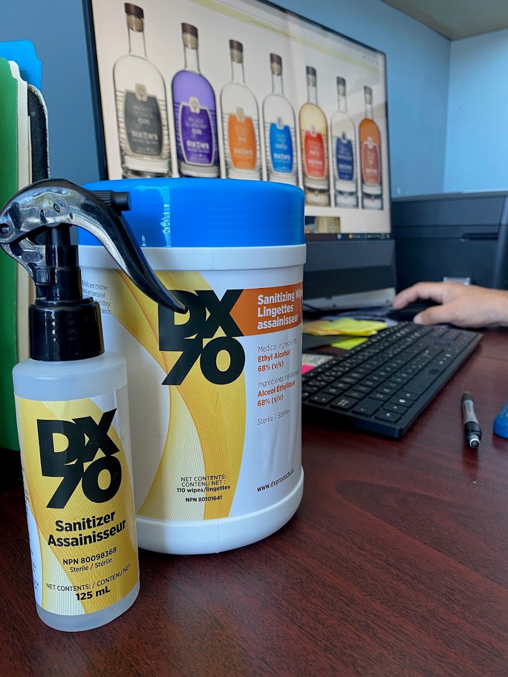 DX Sanitizer and Disinfectant Products | 355 Elmira Rd N Unit 106, Guelph, ON N1K 1S5, Canada | Phone: (519) 362-3358