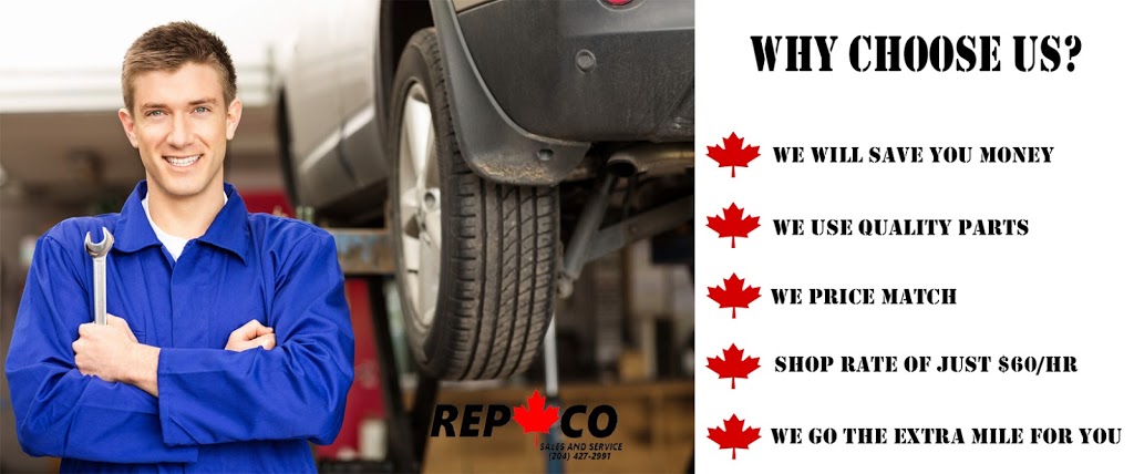 Repco Sales and Service | box 78, Woodmore, MB R0A 2M0, Canada | Phone: (204) 427-2991