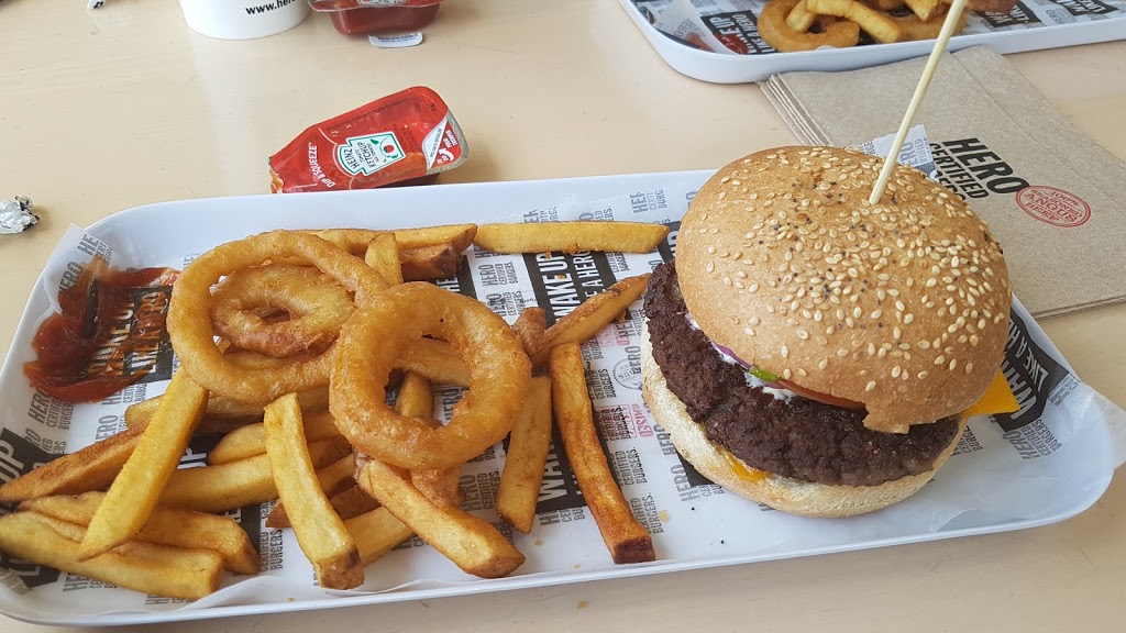 Hero Certified Burgers | 82 Thickson Rd S, Whitby, ON L1N 7T2, Canada | Phone: (905) 665-2000