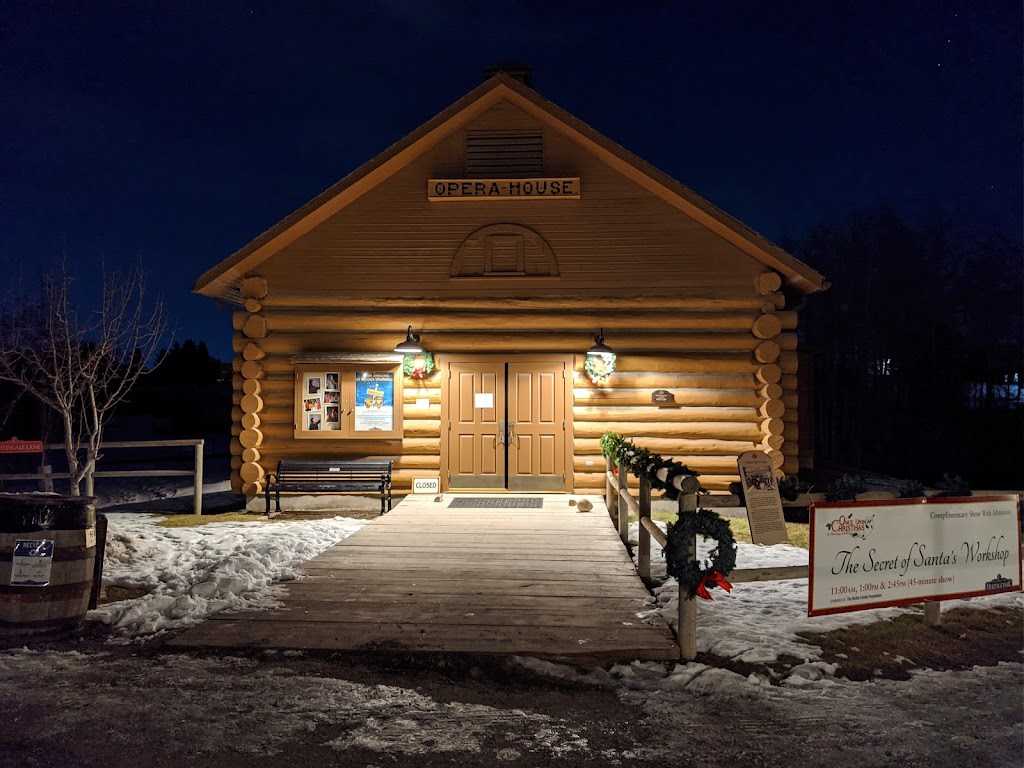 Canmore Opera House | Inside Heritage Park Historical Village, 1900 Heritage Dr SW, Calgary, AB T2V 2X3, Canada | Phone: (403) 268-8500