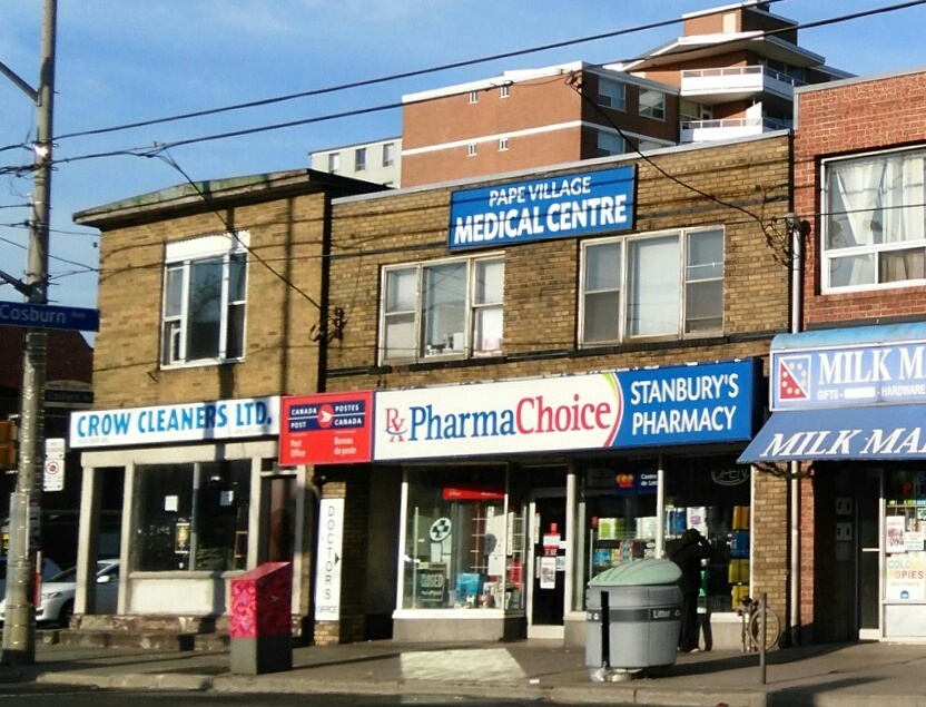 Stanburys Pharmacy | 1032 Pape Av, East York, ON M4K 3W2, Canada | Phone: (416) 423-4661