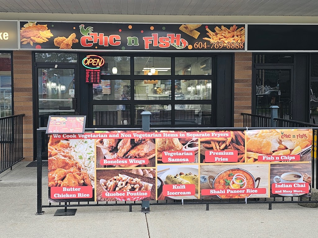 CHIC N FISH | 4125 Columbia Valley Rd Unit 5, Cultus Lake, BC V2R 4Y1, Canada | Phone: (604) 769-8888