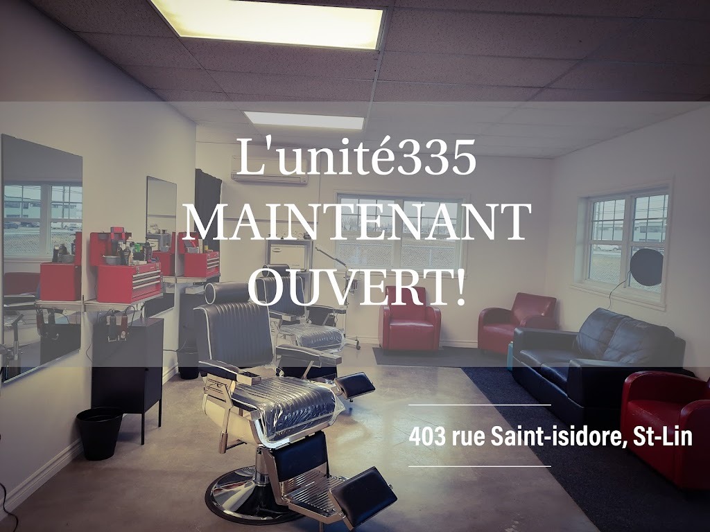 Barbier lunité335 | 403 Rue Saint-Isidore, Saint-Lin - Laurentides, QC J5M 2V1, Canada | Phone: (438) 882-6230