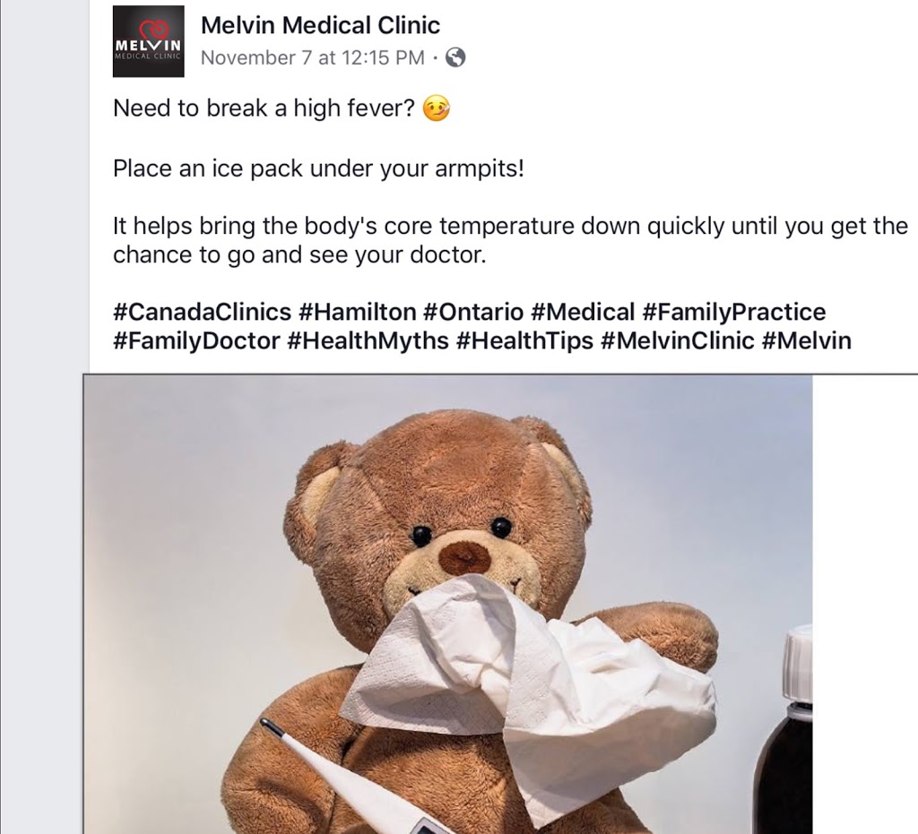 Melvin Medical Clinic | 236 Parkdale Ave N, Hamilton, ON L8H 5X5, Canada | Phone: (905) 544-1676