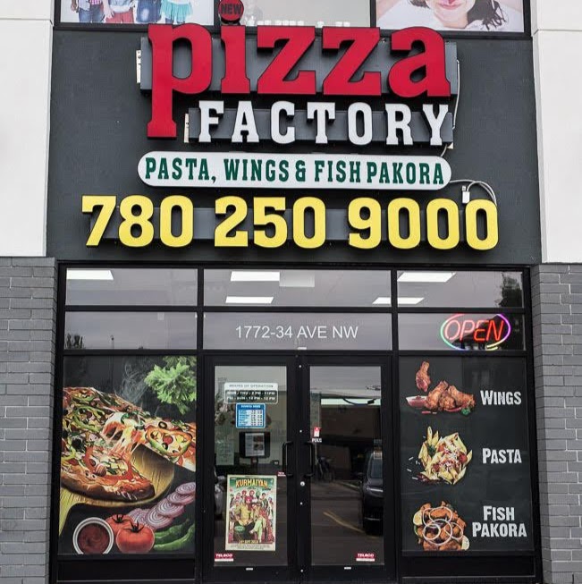 New Pizza Factory | 1772 34 Ave NW, Edmonton, AB T6T 1Y9, Canada | Phone: (780) 250-9000
