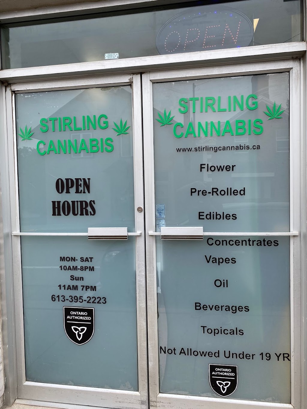 Stirling cannabis | 28 Mill St, Stirling, ON K0K 3E0, Canada | Phone: (613) 395-2223