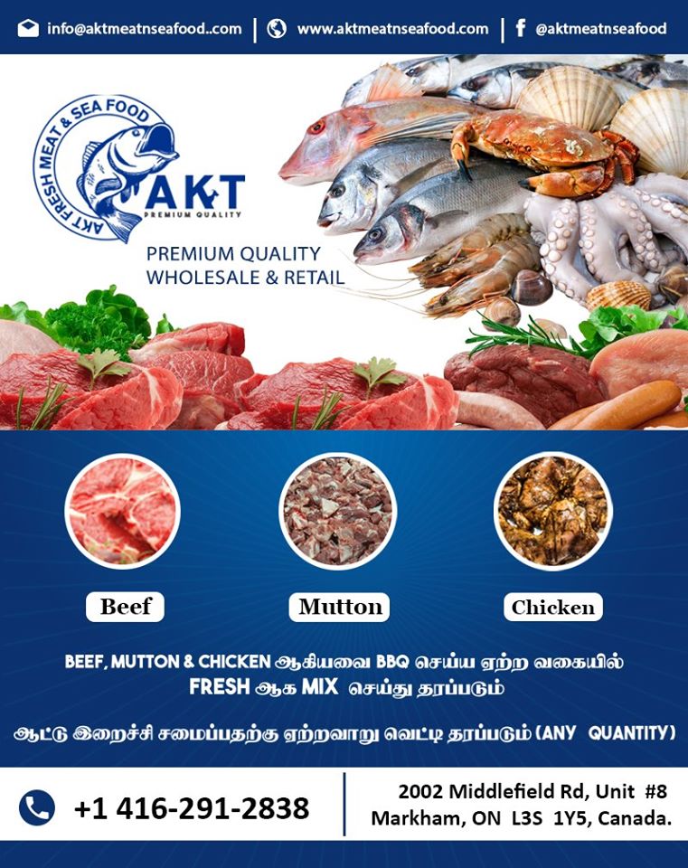 AKT Meat & Seafood | 2002 Middlefield Rd #8, Markham, ON L3S 1Y5, Canada | Phone: (416) 291-2838