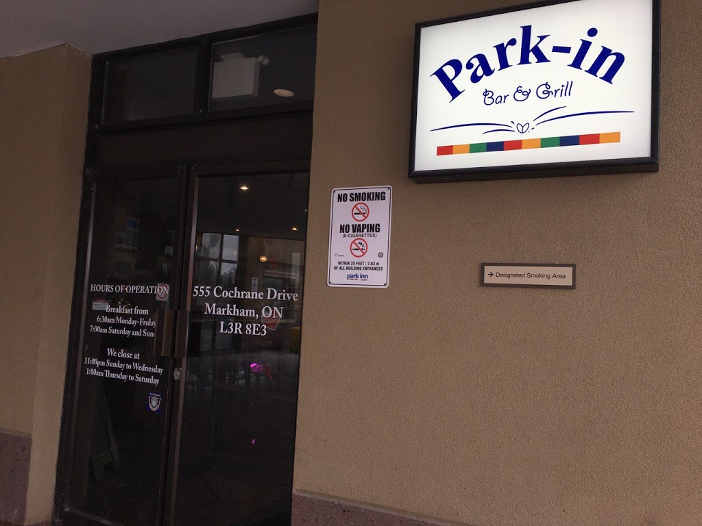 Park-in Bar & Grill | 555 Cochrane Dr, Markham, ON L3R 8E3, Canada | Phone: (905) 479-2366