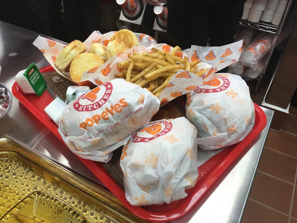 Popeyes Louisiana Kitchen | 1711 Main St W, Hamilton, ON L8S 1G5, Canada | Phone: (905) 528-2222